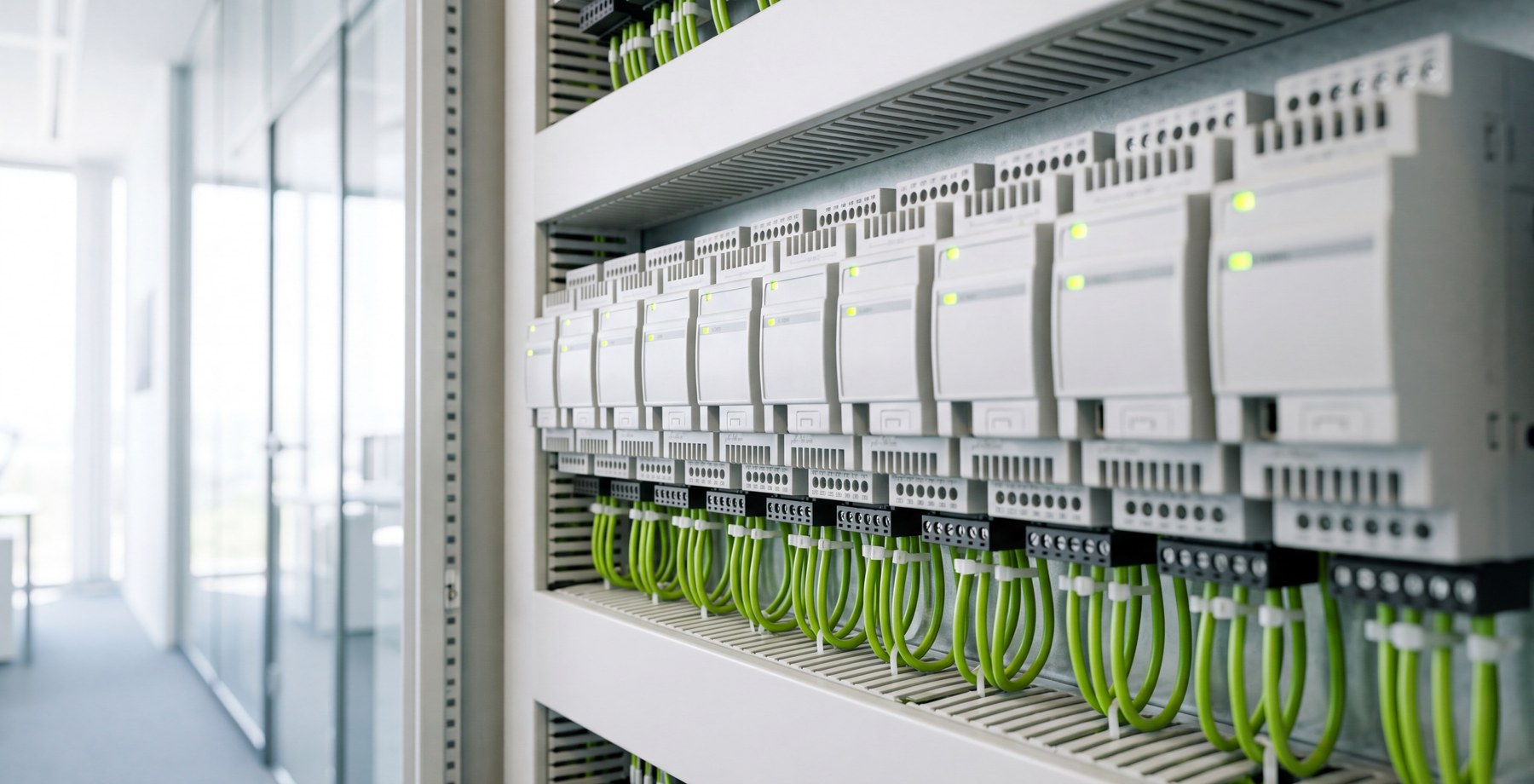 Building management system controllers and smart building panels